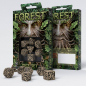 Preview: Forest 3D Beige und Schwarz Würfel Set