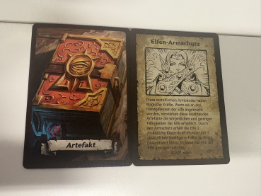 Heroquest Artefaktkarte Elfen-Armschutz