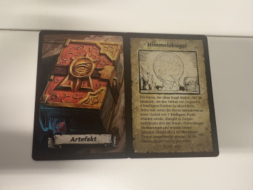 Heroquest Artefaktkarte Himmelskugel