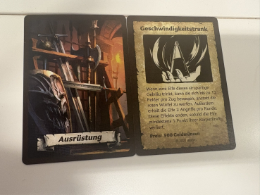 Heroquest Ausrüstungskarte Geschwindigkeitstrank