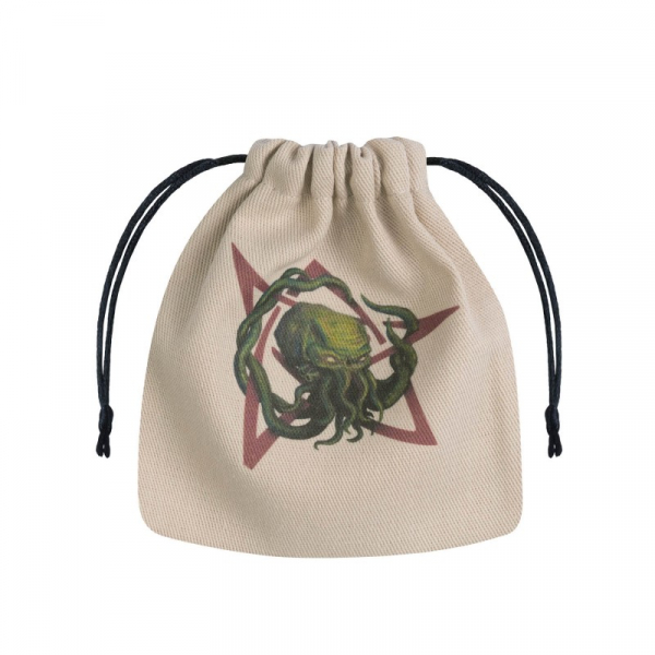 Würfelbeutel Call of Cthulhu Beige und Bunt