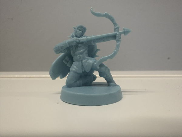 Heroquest Figur Elfenbogenschütze rechts