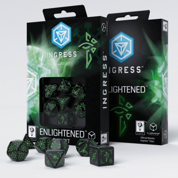 Ingress Enlightened Würfel Set